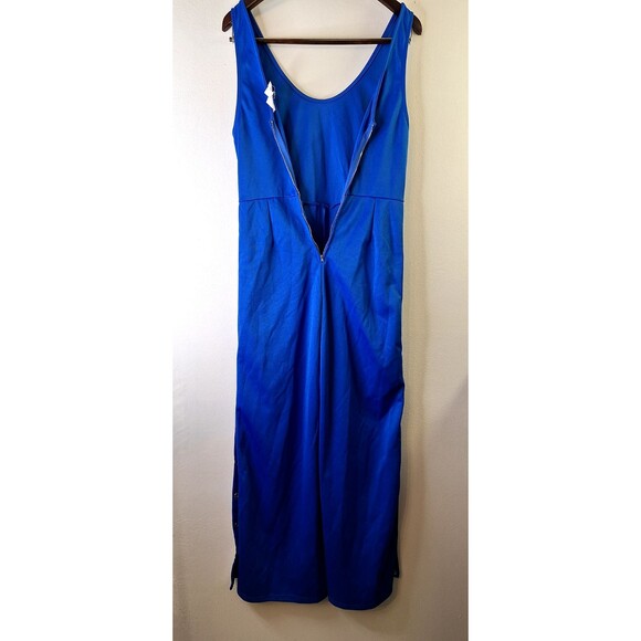 BETTER B Jumpsuit One Piece Jumper Women's Sz L Wide Leg Tear Away Block Core - Picture 2 of 11